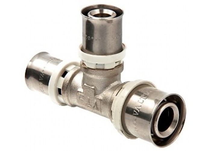 Valtec Тройник пресс 20х16х16
