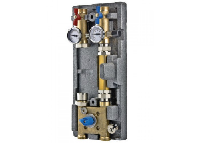 Насосная группа VALTEC с байпасом и трехходовым клапаном для систем VARIMIX 1 1/4 - 3W-KV4