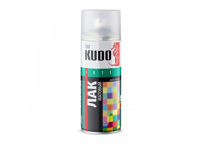 Лак Kudo KU-9004 аэрозольный акриловый матовый (0,52л)
