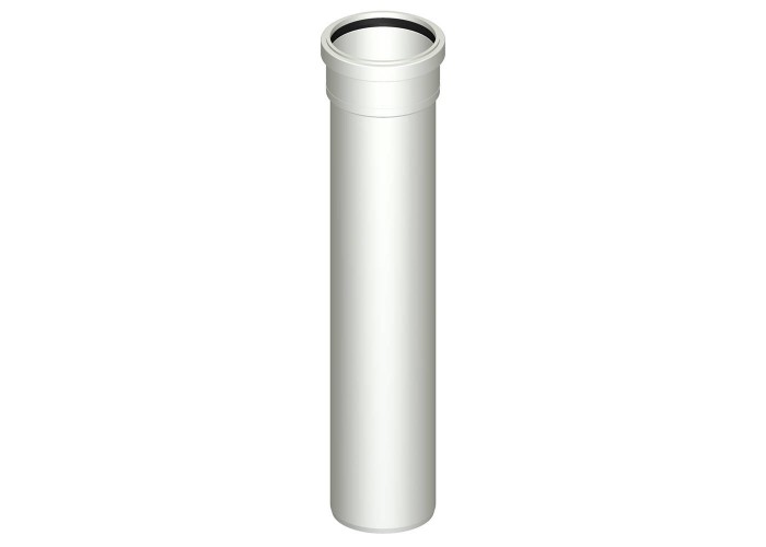 Труба канализационная POLOPLAST POLO-KAL 3S с раструбом PKSEM DN110 L=500