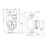 Циркуляционный насос Grundfos ALPHA2 25-60 A