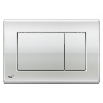 Кнопка смыва, пластик, xром Alcaplast M271