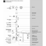 Дефлектор Вулкан VHR d110, AISI 304 (зеркальная)