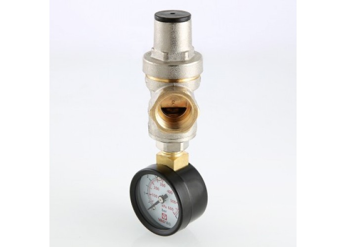 Редуктор давления VALTEC от 0,5 до 5,5 бар 1/2 (без манометра)