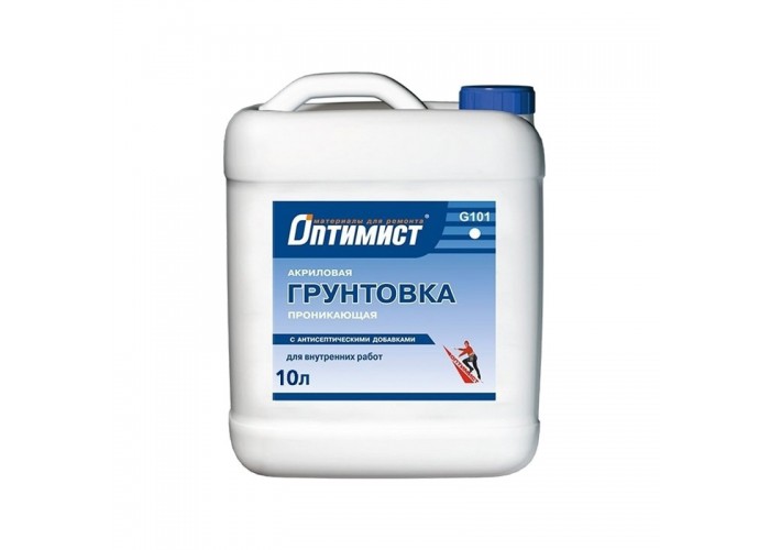 Грунтовка Оптимист G101 для внутренних работ (5л)