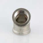 Угольник VALTEC 1/2 внутренняя резьба, 45 градусов, никелированная латунь