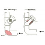 Инвертор потока VALTEC для косого фильтра, арт. VT.192 1/2