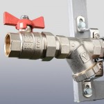 Этажный узел учета VALTEC с перепускным клапаном, ввод слева, 3/4 , 3 выхода