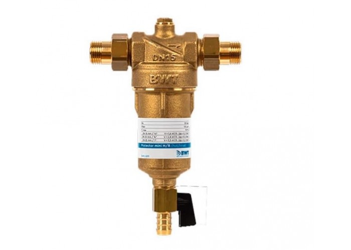 Фильтр механической очистки горячей воды BWT Protector mini H/R, 1/2