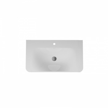Раковина мебельная AM.PM Sensation M30WPC0801WG 80 см, искусственный мрамор