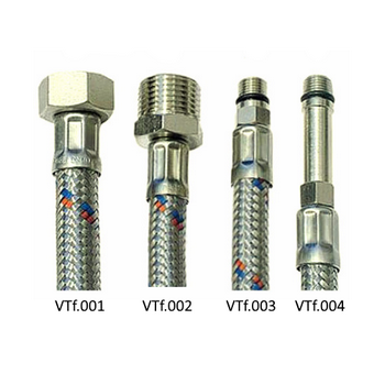 Гибкая подводка VALTEC для воды, гайка–гайка, длина 100 см