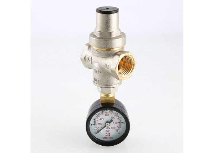 Редуктор давления VALTEC от 0,5 до 5,5 бар 1/2 (без манометра)