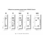 Стальной панельный радиатор Prado 20х500х900