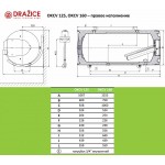 Комбинированный бойлер Drazice OKCV 160
