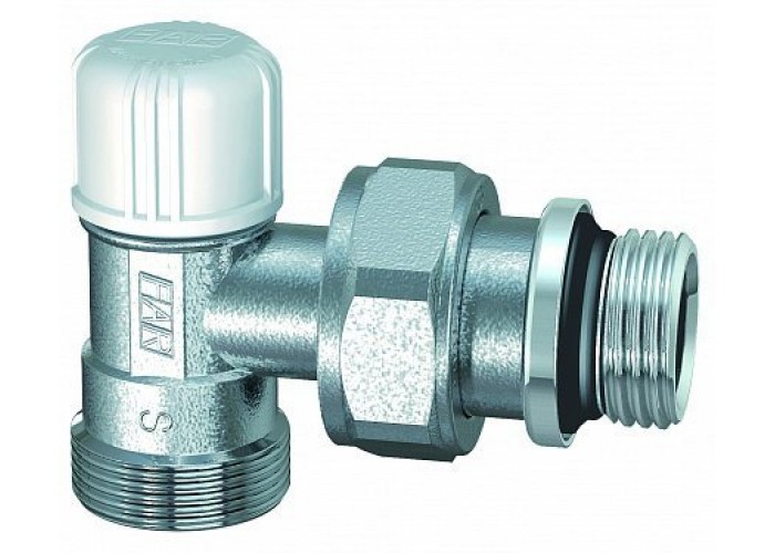 Вентиль FAR запорный угловой 1/2 ВР, EPDM (аналог FV 1200 12)