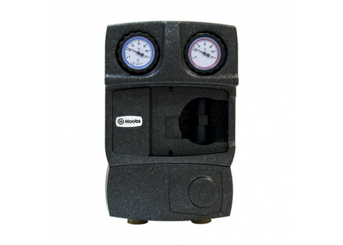 Насосная группа HOOBS DN25 (1ВР х 1 1/2НР), с трёхходовым смесительным клапаном без насоса