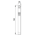 Скважинный насос Grundfos SQ 1-35