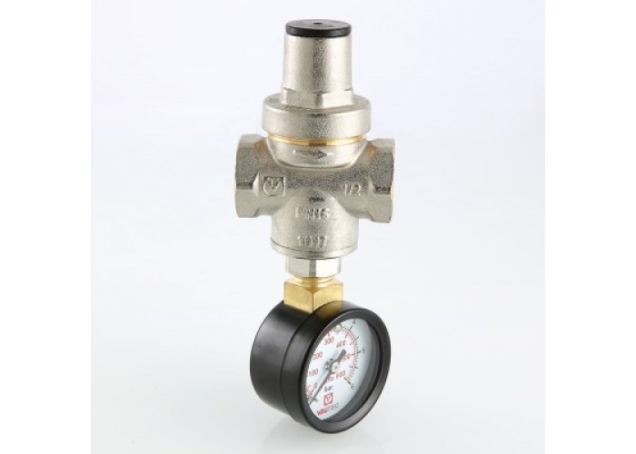 Редуктор давления VALTEC от 0,5 до 5,5 бар 1/2 (без манометра)