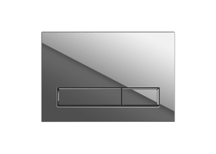 Кнопка смыва Cersanit BLICK для LINK PRO/VECTOR/LINK/HI-TEC пластик хром глянцевый