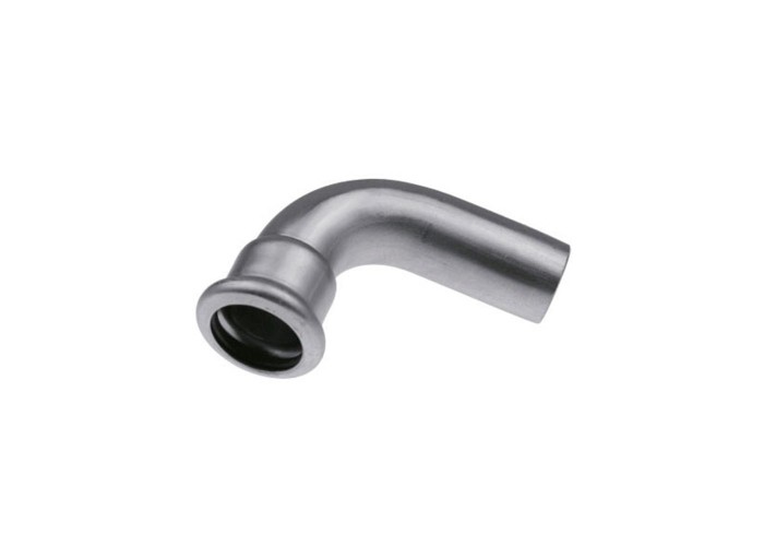 Отвод KAN-therm пресс INOX нерж. ниппельный 90 35х35