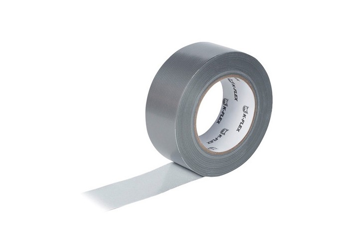 Лента самоклеящаяся K-FLEX 048-050 DUCT 1604H армированная, серебряная