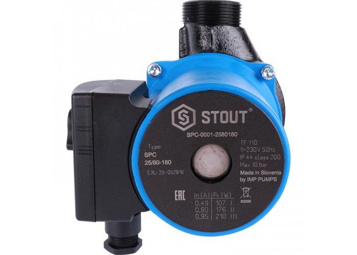 Циркуляционный насос Stout 25/80-180