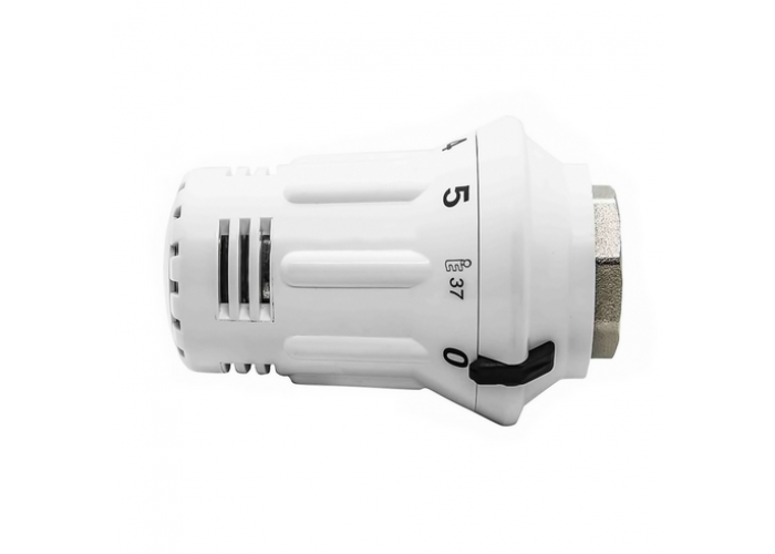 Термоголовка Kermi ZV01900002 с фиксатором, белая