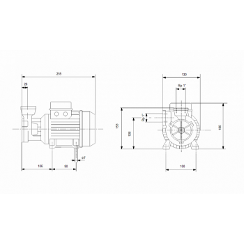 Поверхностный насос Grundfos PF 2-50