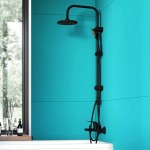 Душевая колонна без смесителя Dorff Comfort D0708000BL