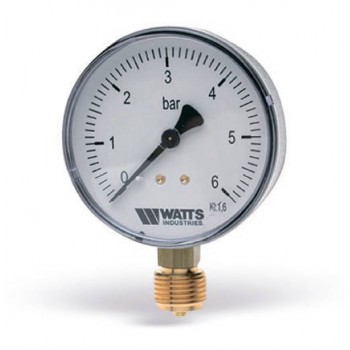 Манометр Watts F+R200 50/10, радиальный
