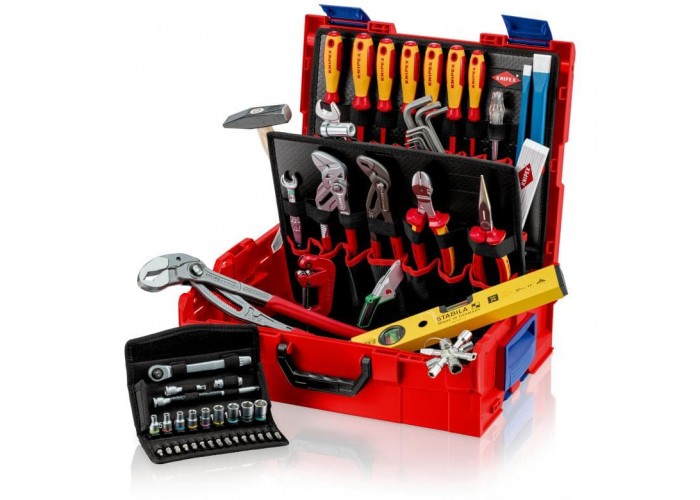 Набор инструментов KNIPEX BOXX чемодан инструментальный для сантехники, 52 пр. Набор инструментов KNIPEX BOXX чемодан инструментальный для сантехники, 52 пр.