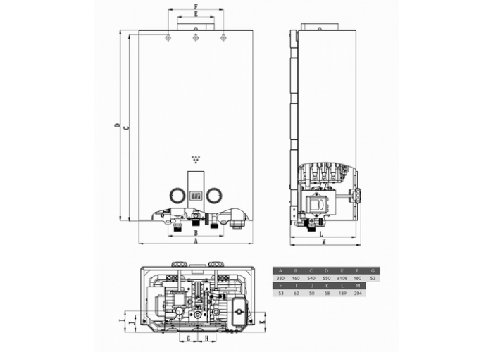 Газовая колонка Electrolux GWH 10 High Performance Eco