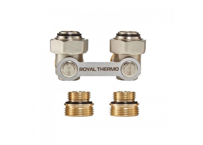 Узел нижнего подключения Royal Thermo угловой 1/2х3/4EK
