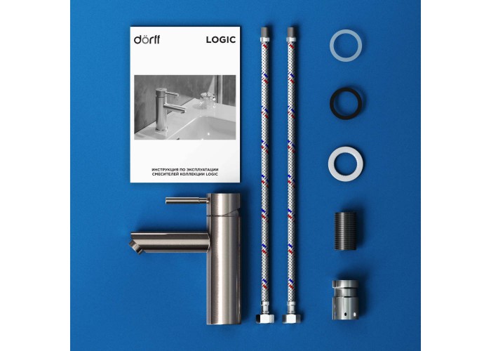 Смеситель для раковины Dorff Logic SS D3002100SS