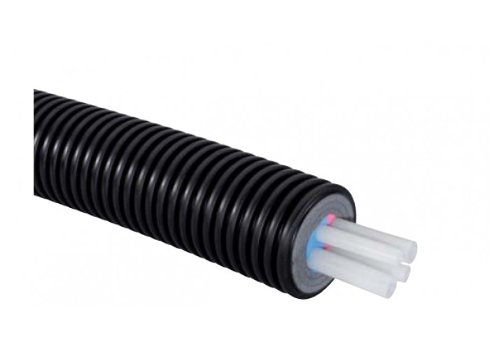 Теплоизолированная труба Uponor ECOFLEX QUATTRO ТРУБА 2X25X2,3-25X3,5-20X2,8/175