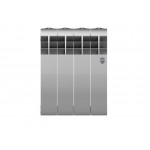 Биметаллический секционный радиатор отопления Royal Thermo Biliner 350 / Silver Satin / 4 секции