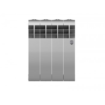 Биметаллический секционный радиатор отопления Royal Thermo Biliner 350 / Silver Satin / 4 секции Биметаллический секционный радиатор отопления Royal Thermo Biliner 350 / Silver Satin / 4 секции