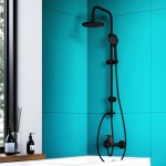 Душевая колонна без смесителя Dorff Comfort D0708000BL