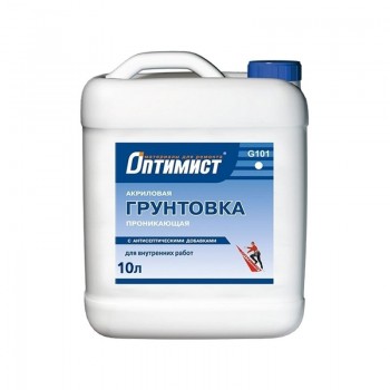 Грунтовка Оптимист G101 для внутренних работ (1л)