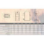 Твердотопливный напольный котел отопления, атмосферный Burnit WBS-N AC 40