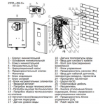 Электрический котёл отопления одноконтурный настенный ZOTA 18 MK-S