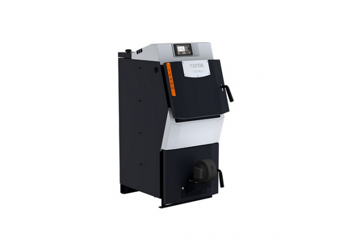 Твердотопливный напольный котел отопления, длительного горения ZOTA Bulat Turbo 25