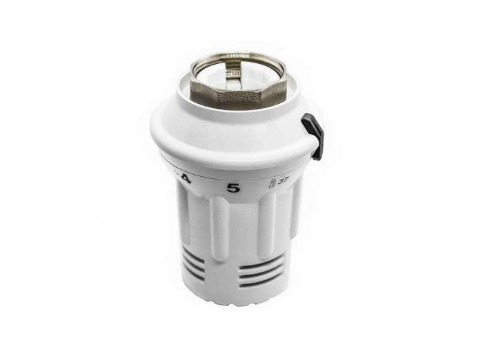 Термоголовка Kermi ZV01900002 с фиксатором, белая