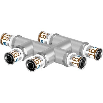 Крестовина Uponor S-PRESS PLUS 20-16-20 Крестовина Uponor S-PRESS PLUS 20-16-20