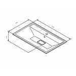 Раковина мебельная AM.PM Inspire 2.0 M50AWPX0801WG