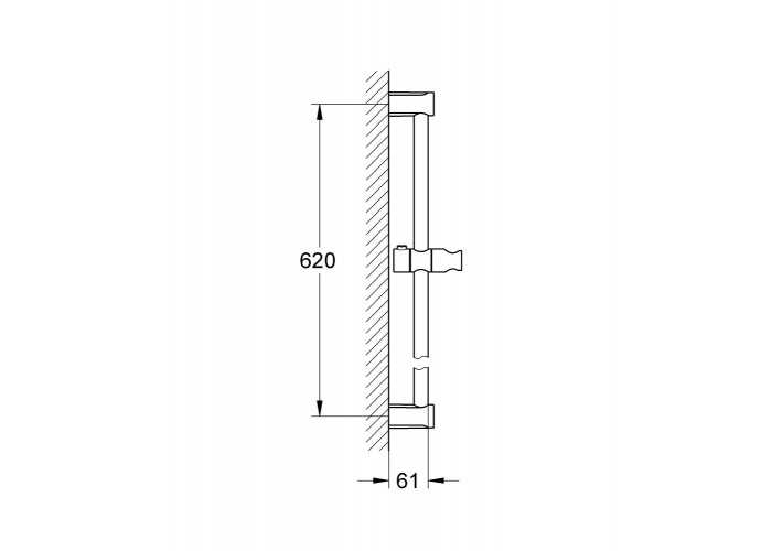 Душевая штанга Grohe New Tempesta Cosmopolitan 27521000