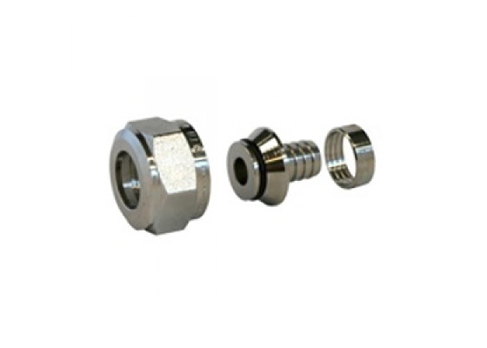 Концовка Royal Thermo разборная для металлополимерной трубы 16x2,7, 3/4 евроконус