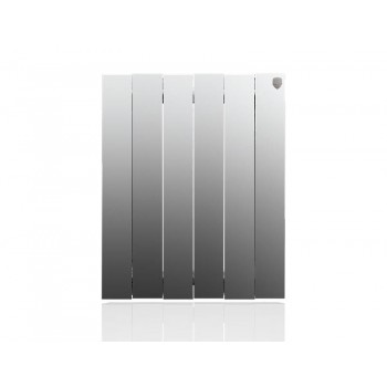 Биметаллический секционный радиатор Royal Thermo PianoForte Satin Silver 500 / 6 секций