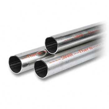 Труба Sanha Therm из оцинкованной стали, 15x1,2, штанги 3 м
