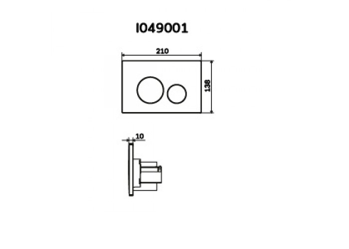 Клавиша AM.PM Pro L I049001